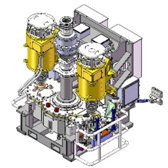 CAD Image of a Dynamometer shown as a 3D model