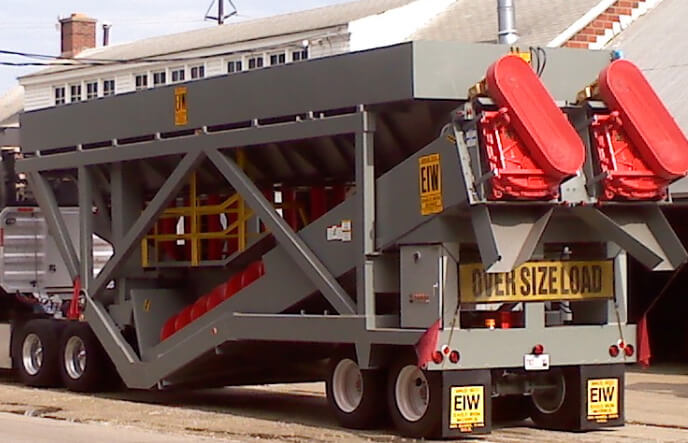 Photo of a Mobile Sand Plant